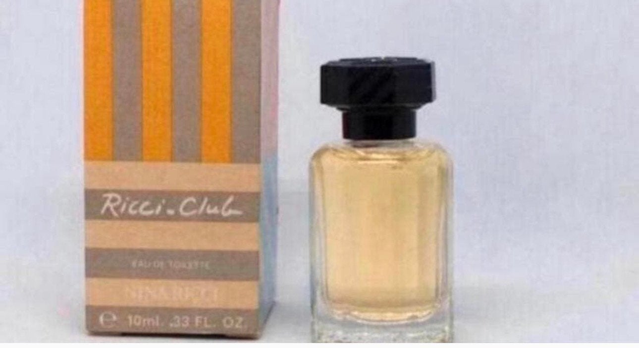 Parfum miniatuur Ricci Club 10 ml eau de toilette Nina Ricci, Verzamelen, Parfumverzamelingen, Verzenden, Nieuw, Miniatuur, Gevuld