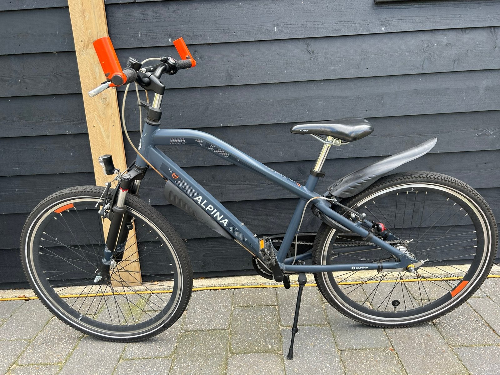 Jongens fiets., Terugtraprem, Gebruikt, Versnellingen, Ophalen