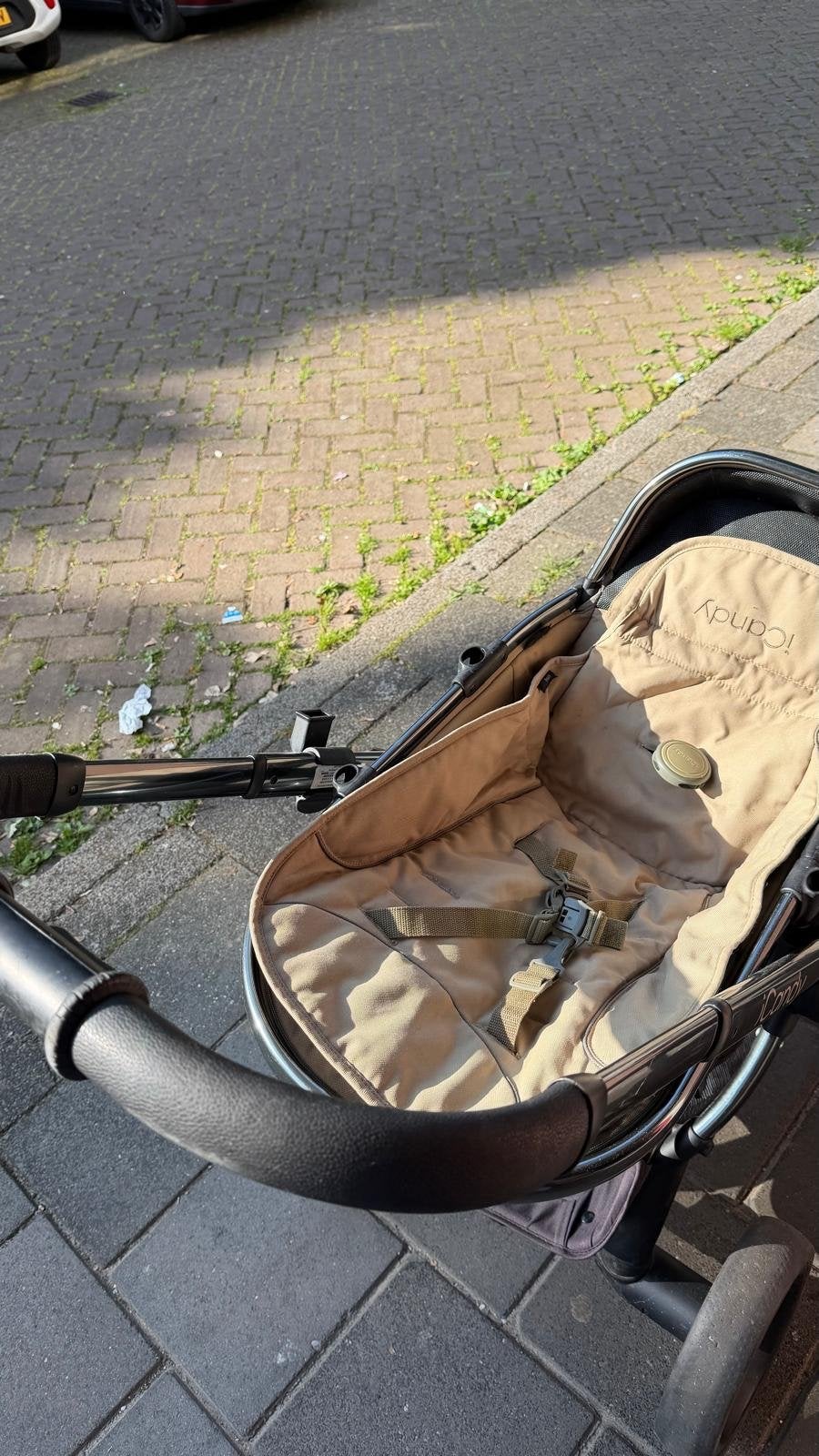 iCandy Kinderwagen Complete Reiswieg +Buggyzitje +Regenhoes, Gebruikt, Combiwagen, Met reiswieg, Ophalen