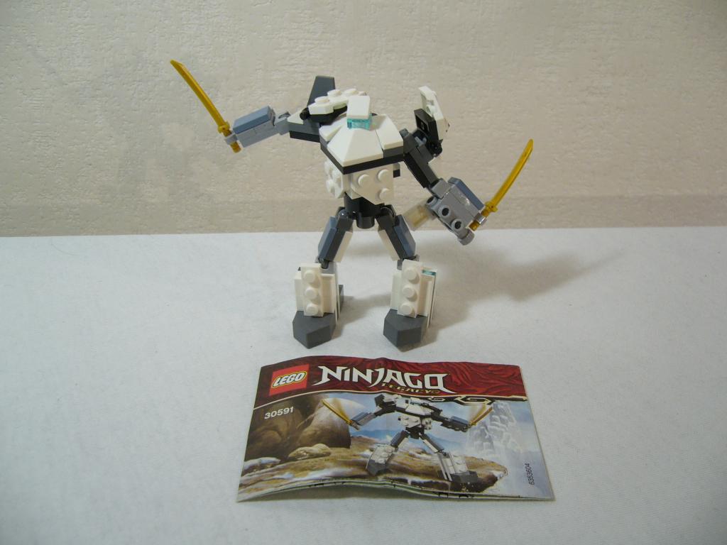 Lego Ninjago 30591 Titanium Mech Polybag, Gebruikt, Ophalen of Verzenden, Compleet, Lego