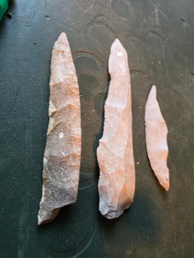 Speerpunt prehistorie  groot, Verzamelen, Ophalen of Verzenden