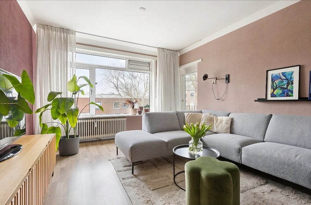 Inhouse hoekbank grijs, Huis en Inrichting, Banken | Bankstellen, Ophalen, 250 tot 300 cm, Gebruikt, Minder dan 75 cm