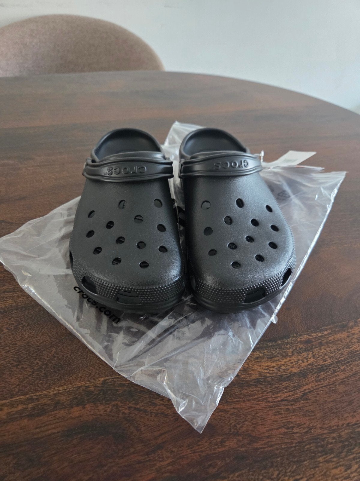 Crocs Classic Black 45 46, Crocs, Klompen, Verzenden, Zwart