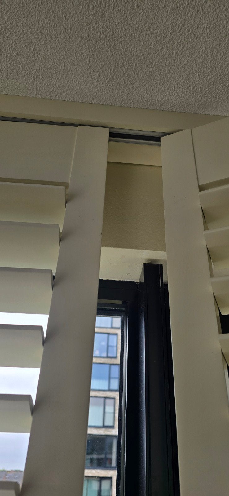 Ultra Wood Vouwrail Shutters Pearl US006 in perfecte staat., Ophalen, Overige merken, Hout, Zo goed als nieuw