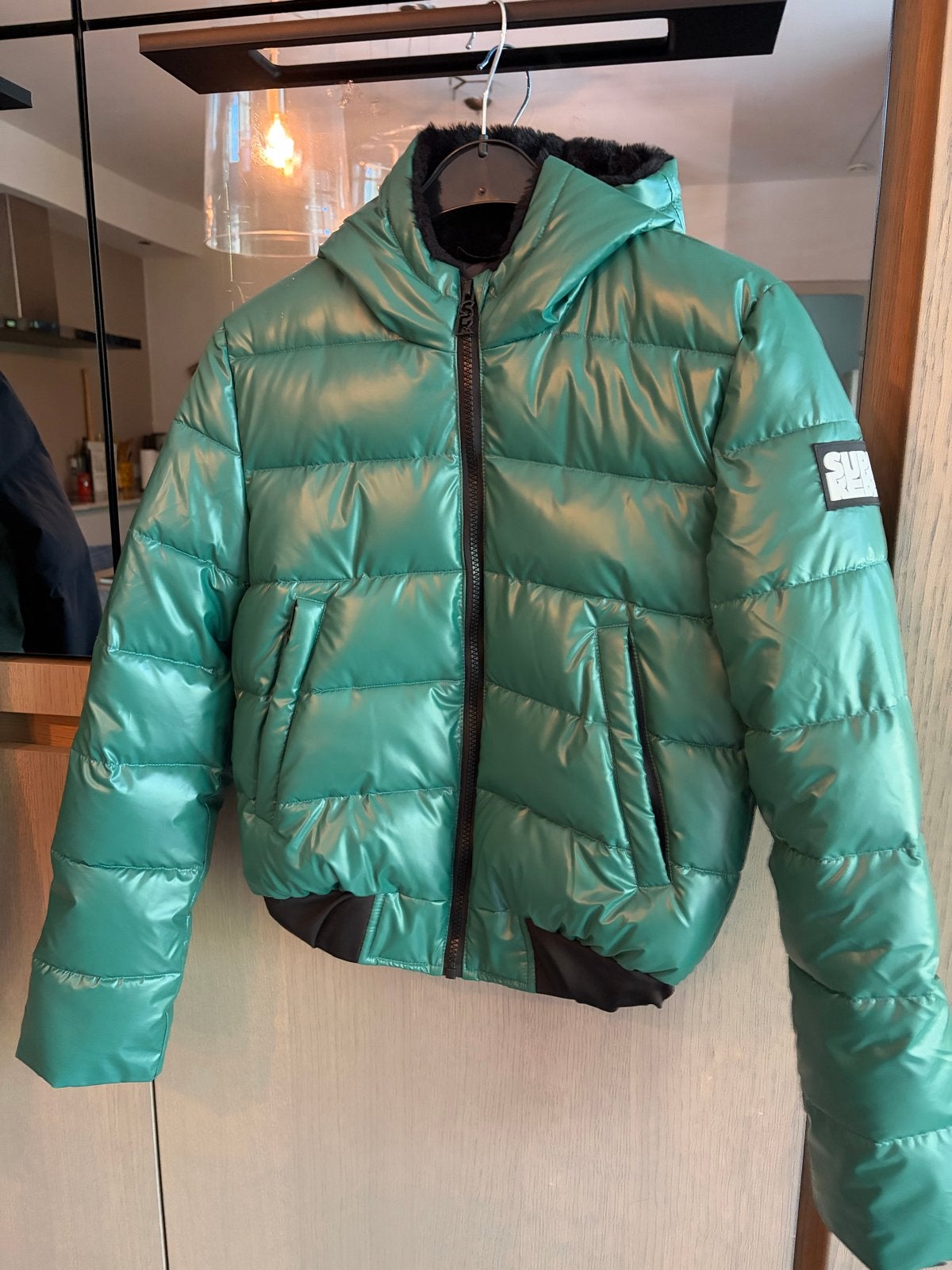 Superrebel Kidsgear winterjas maat 152, Ophalen, Zo goed als nieuw, Meisje