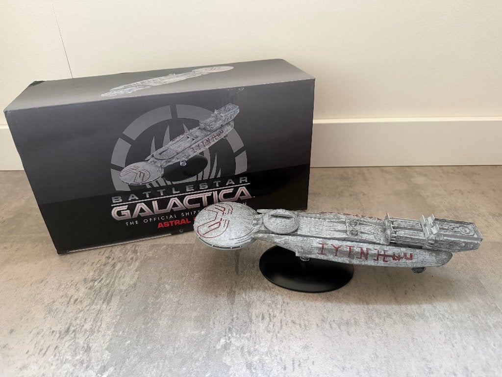 Battlestar Galactica Eaglemoss #25 Astral Queen model, Ophalen of Verzenden, Nieuw, Tv, Beeldje, Replica of Model