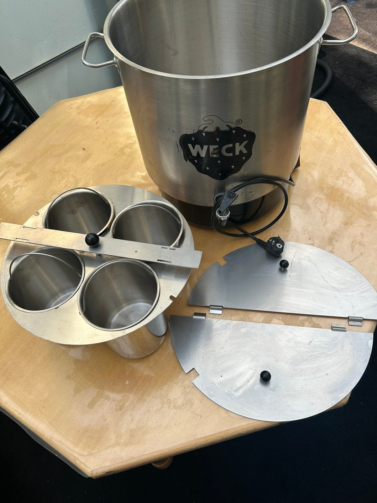 Elektrische weckketel, Ophalen of Verzenden, Zo goed als nieuw, Overige materialen