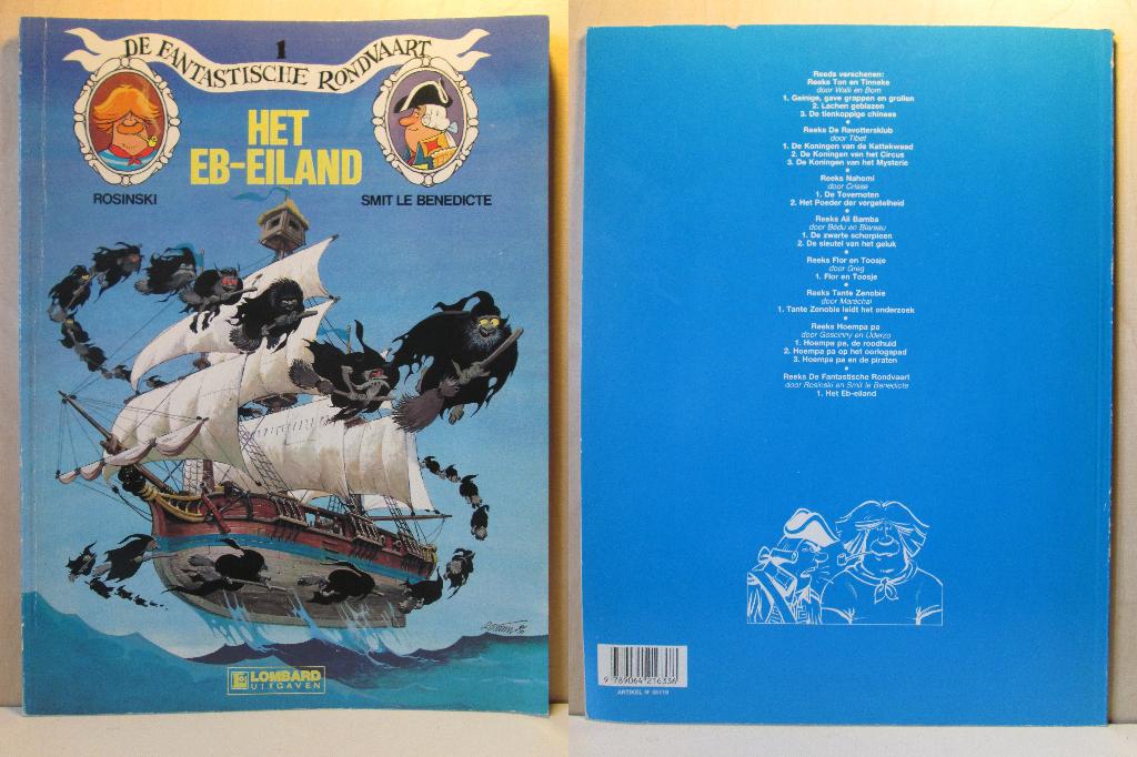 De fantastische rondvaart 1 - Het eb-eiland (SC), Boeken, Stripboeken, Eén stripboek, Ophalen of Verzenden, Zo goed als nieuw