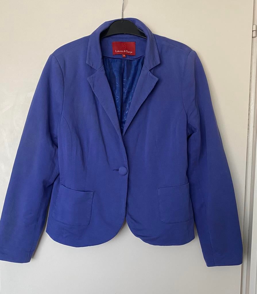 LAURA DI SARPI kort jasje..mt:42, Kleding | Dames, B, Paars, Maat 42/44 (L), Ophalen of Verzenden