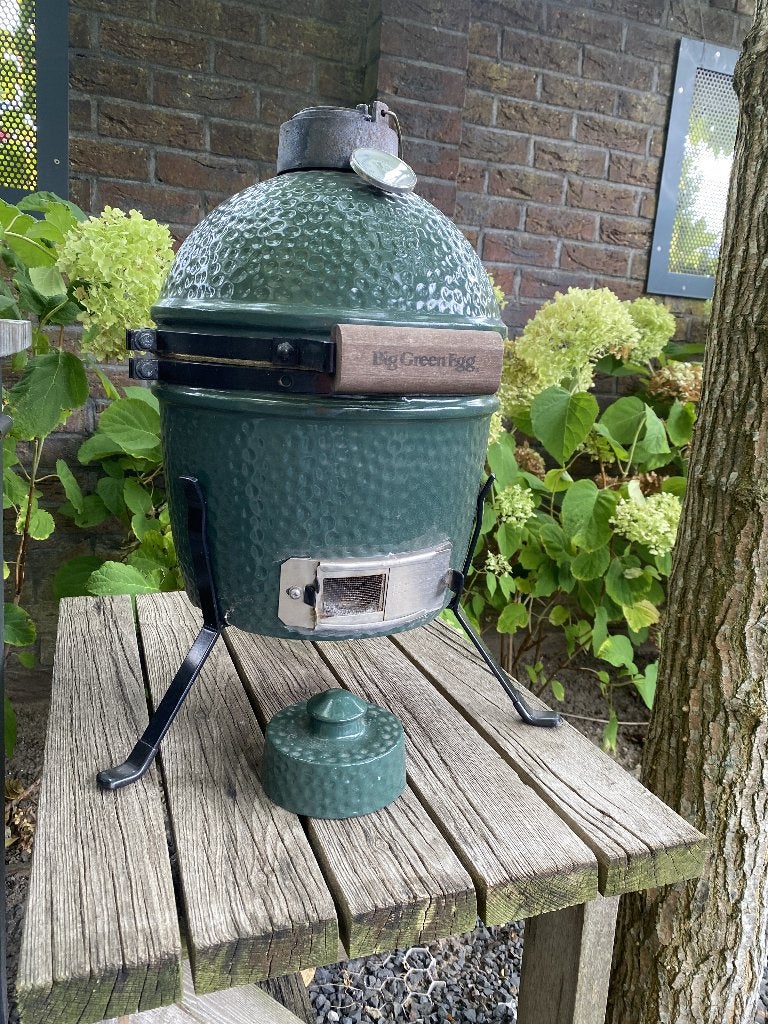 GreenEgg MINI, Tuin en Terras, Ophalen, Gebruikt, Houtskool, Big Green Egg (origineel)