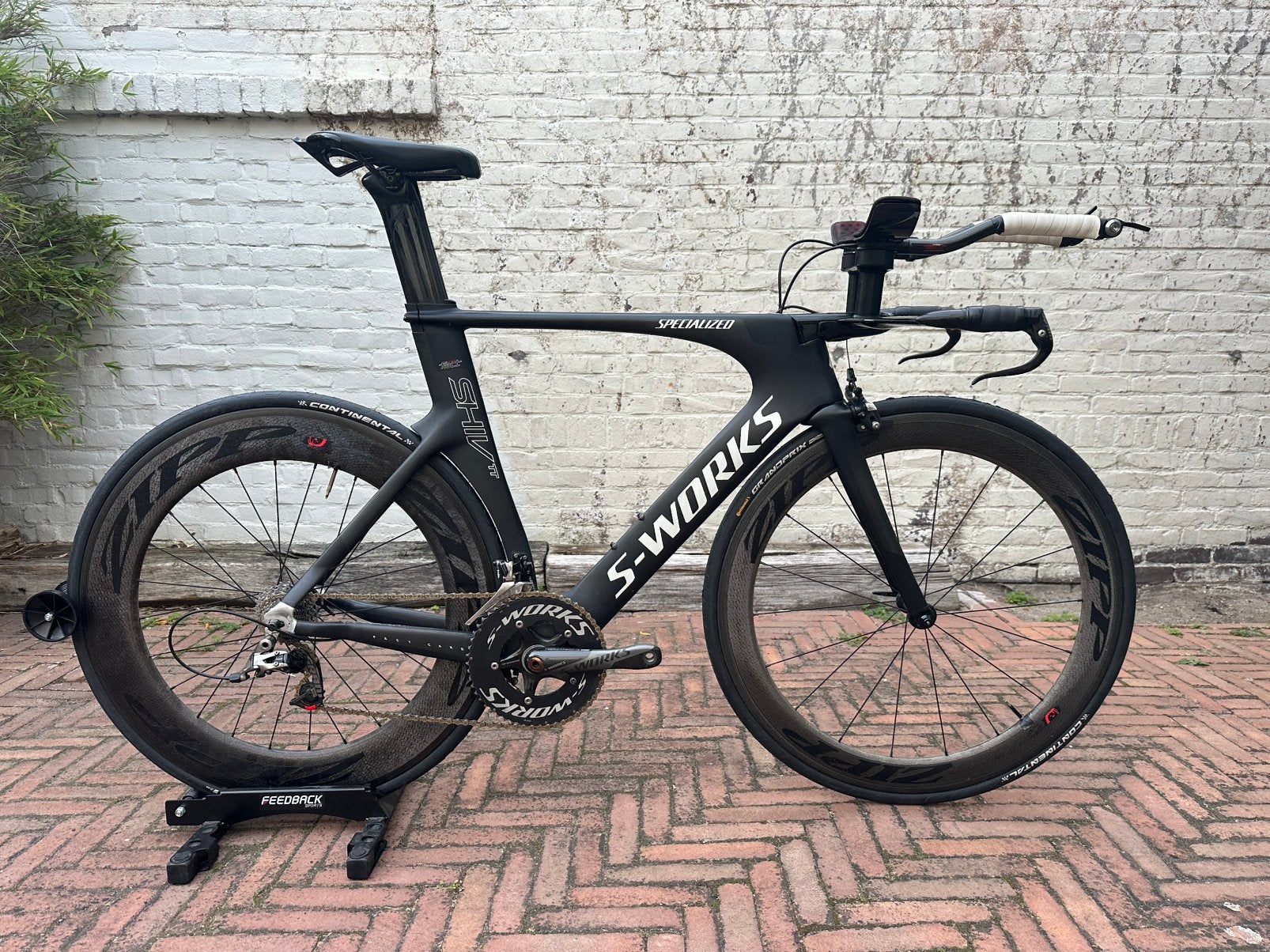 Specialized S-Works SHIV TT maat L, 28 inch, Gebruikt, Carbon, Velgrem