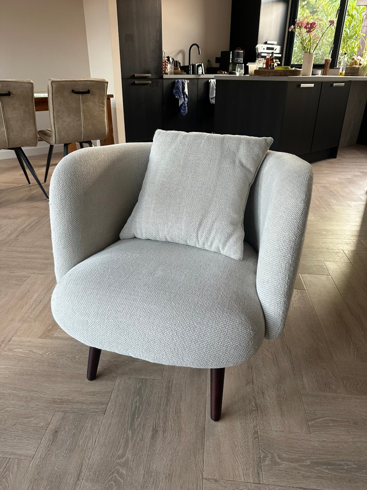 Witte Fauteuils Dutch Tribes, Ophalen, Zo goed als nieuw, 75 tot 100 cm, 75 tot 100 cm