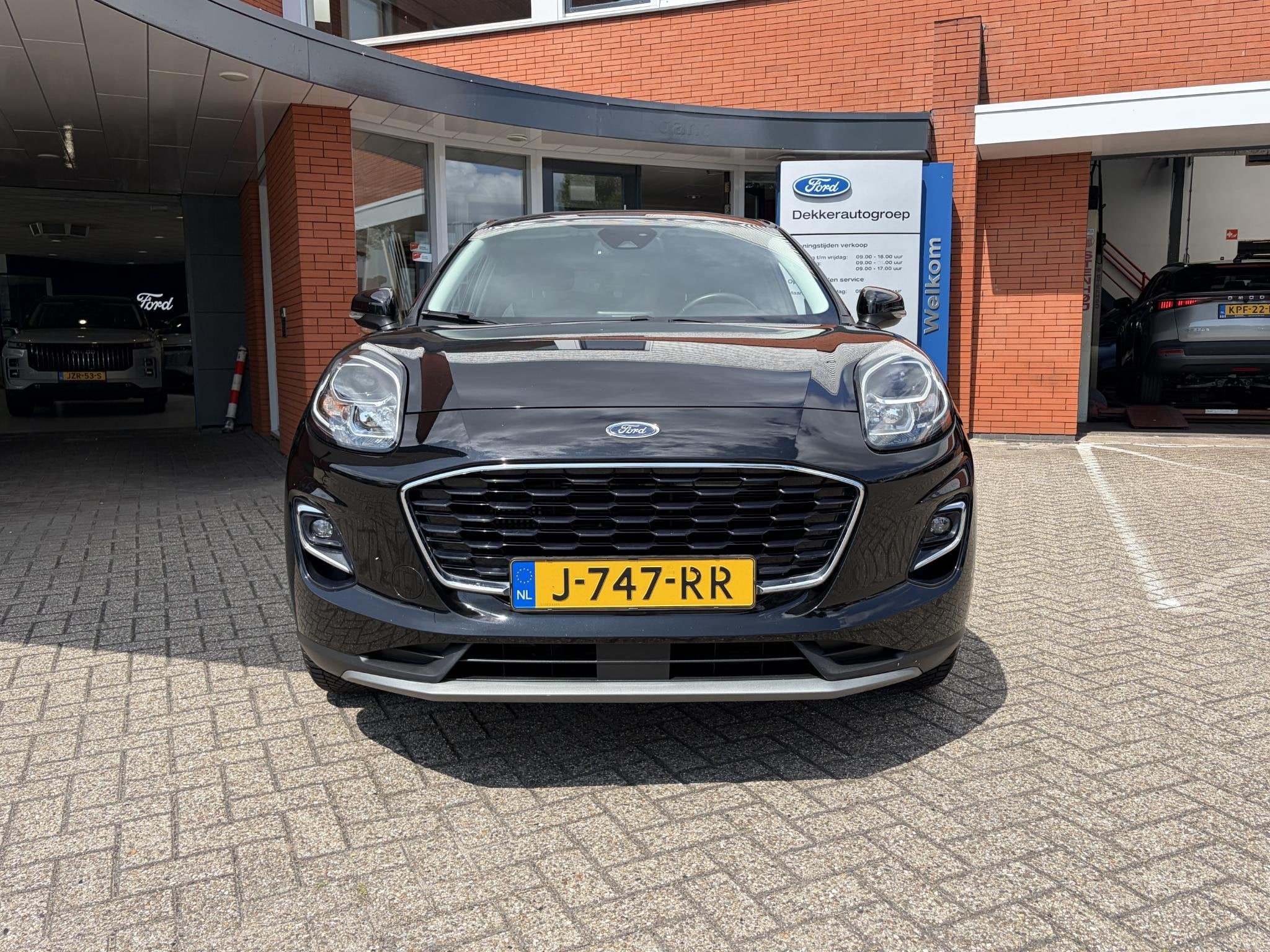 Ford Puma 1.0 EcoBoost Hybrid Titanium Trekhaak!, Auto's, Voorwielaandrijving, Euro 6, Zwart, Origineel Nederlands