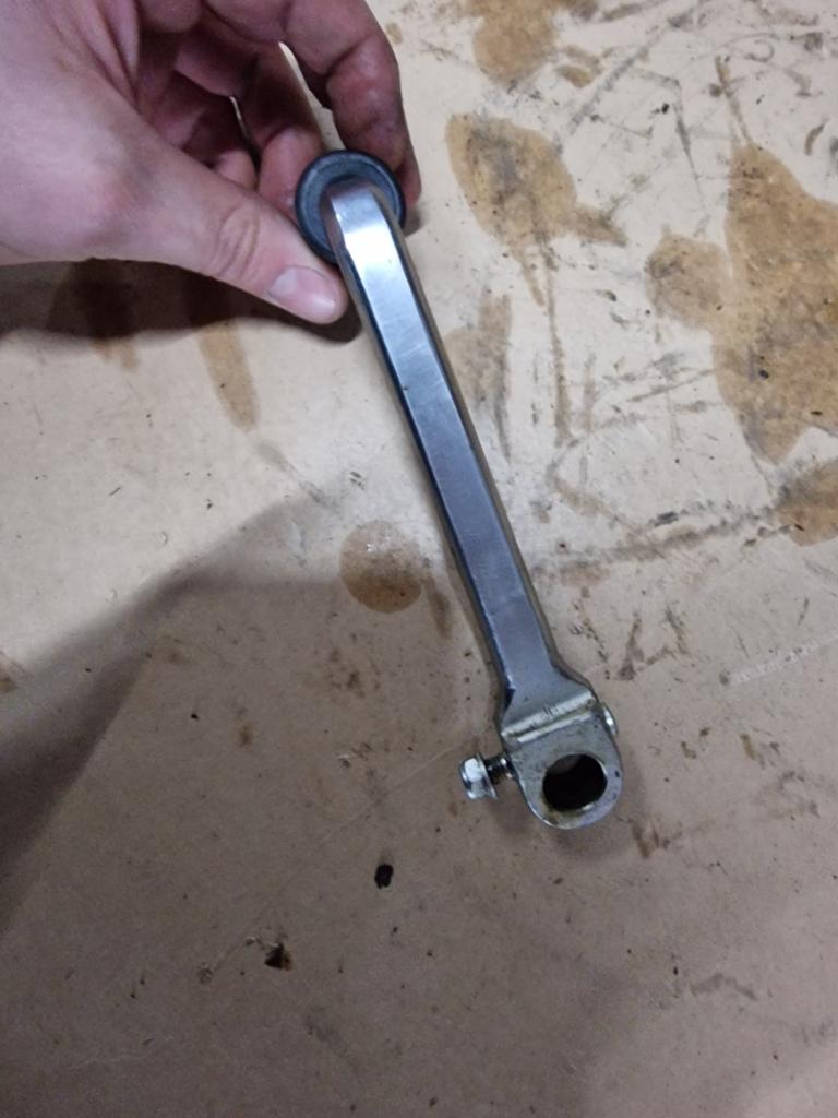 Kreidler nette originele kickstart pedaal., Ophalen of Verzenden, Gebruikt, Blok