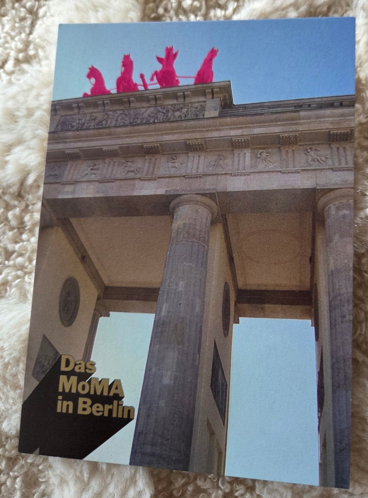 Ansichtkaart Das MoMA in Berlijn - Brandenburger Tor, Verzenden, 1980 tot heden, Ongelopen, Duitsland