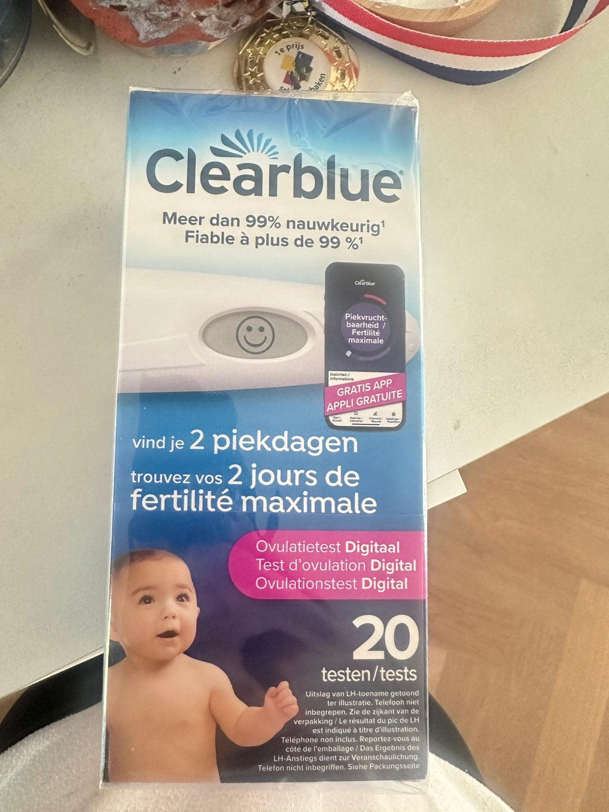 Clearblue Digitale Ovulatietest - 20 testen, Kinderen en Baby's, Kinderspulletjes, Nieuw, Ophalen of Verzenden