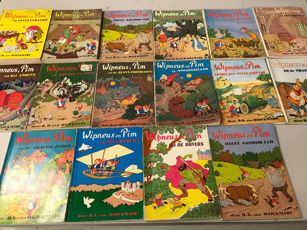 T.K. nog 8 boekjes van Wipneus en Pim Zie actuele lijst, Ophalen of Verzenden, Gelezen, B.G. van Wijckmade, Sprookjes