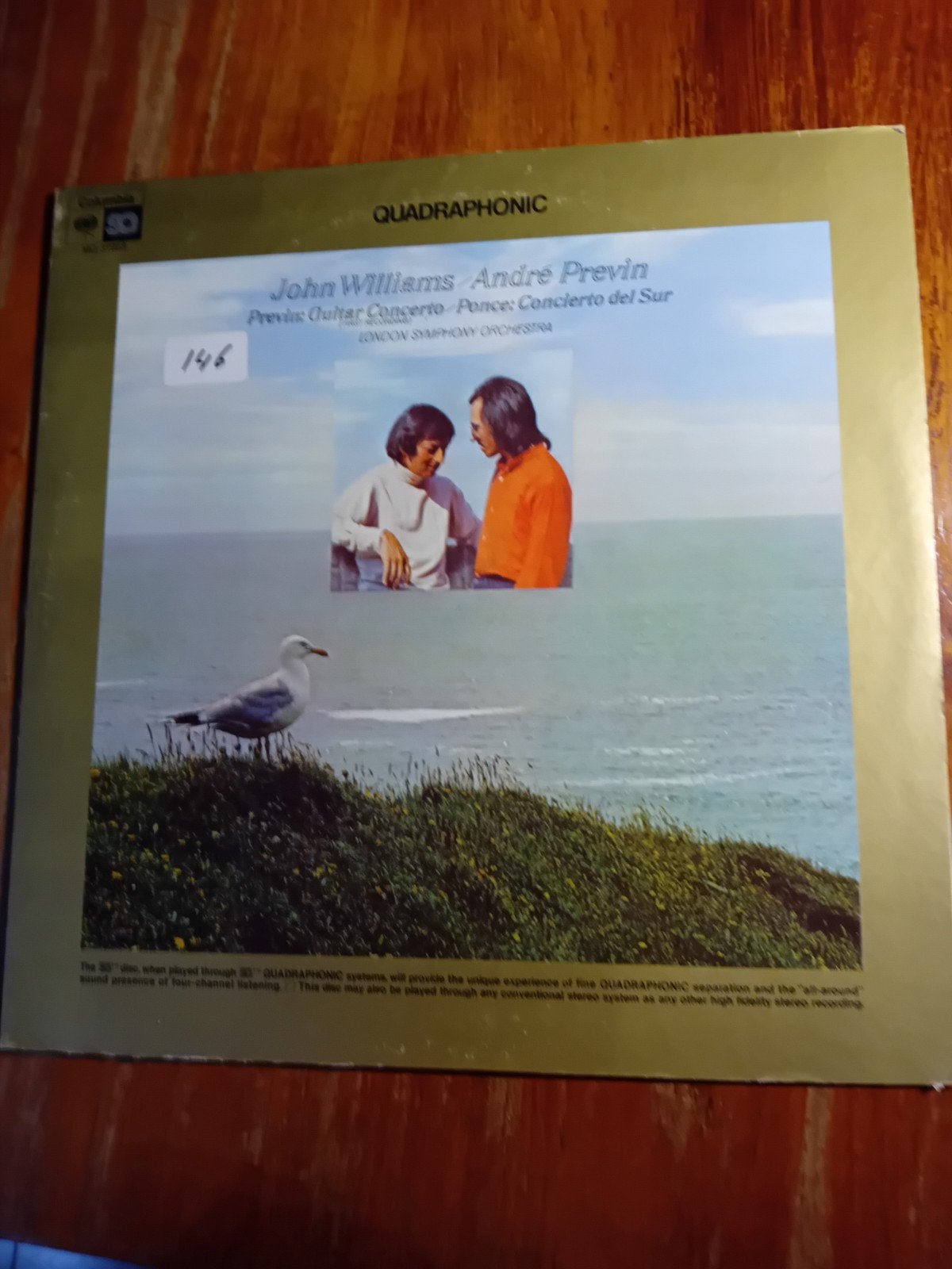 John Williams / André Previn - Gitaarconcerten LP, LP, Gebruikt, Overige componisten, Modernisme tot heden