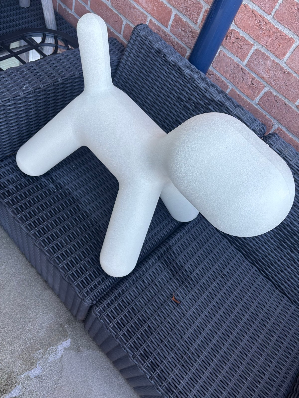 Magis Puppy design Eero Aarnio - Wit xl, Wit, Gesigneerd, Ophalen of Verzenden, Pop/figuur