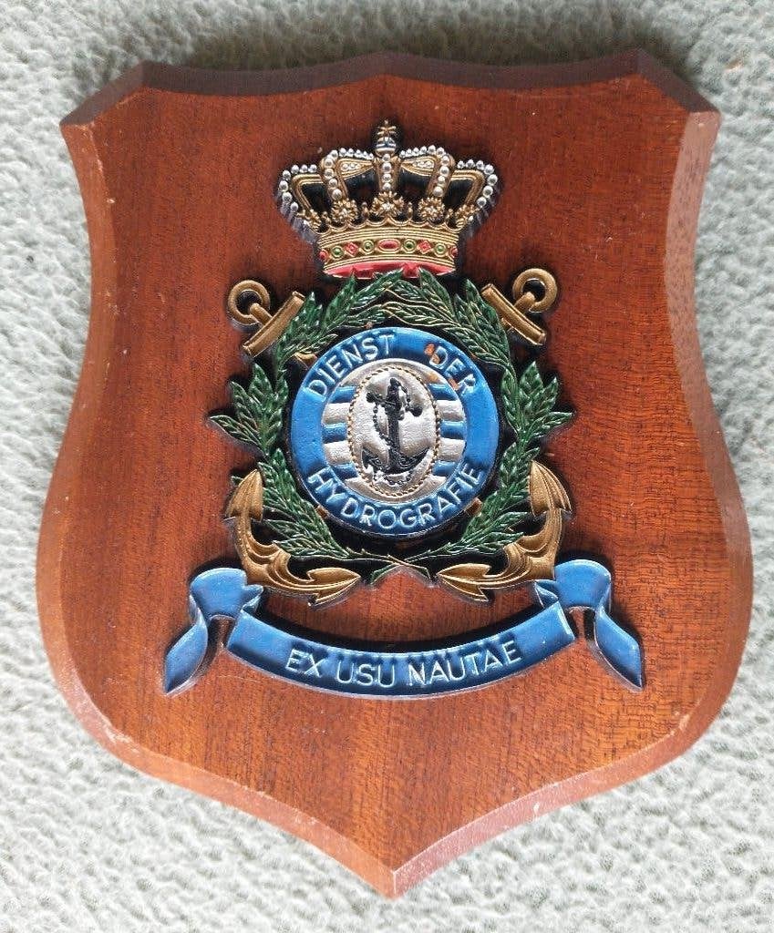 Wapenschild Dienst der hydrografie KM, Verzenden, Marine, Nederland, Overige typen