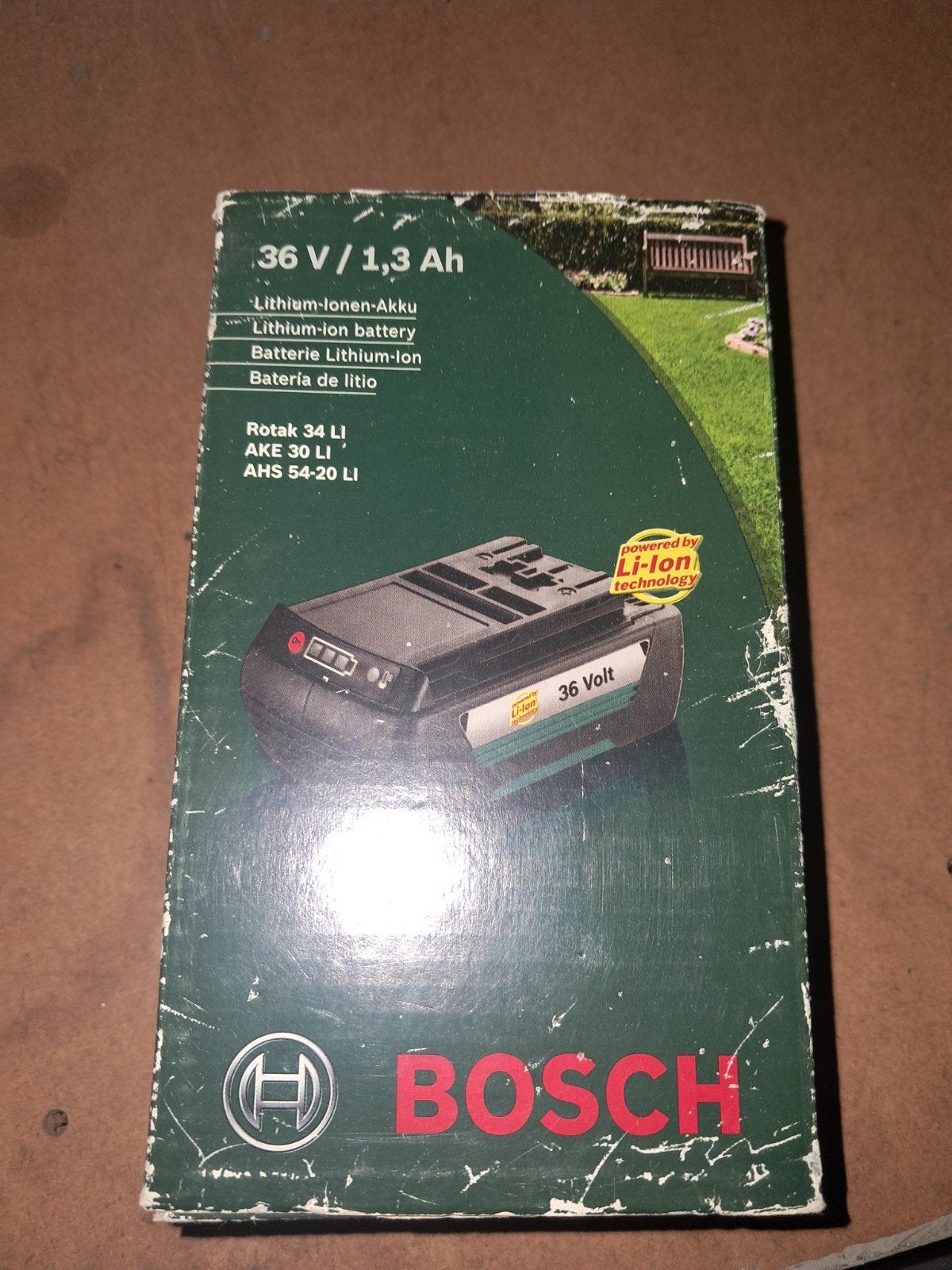 Bosch Accu 36V 1.3Ah - Nieuw in lichtbeschadigde verpakking, Verzenden