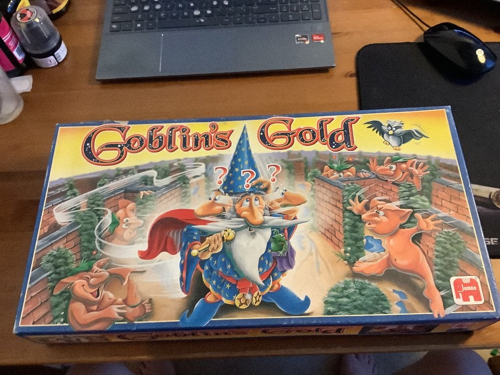 Goblin's Gold. Bordspel van Jumbo, Een of twee spelers, Ophalen of Verzenden, Gebruikt, Jumbo