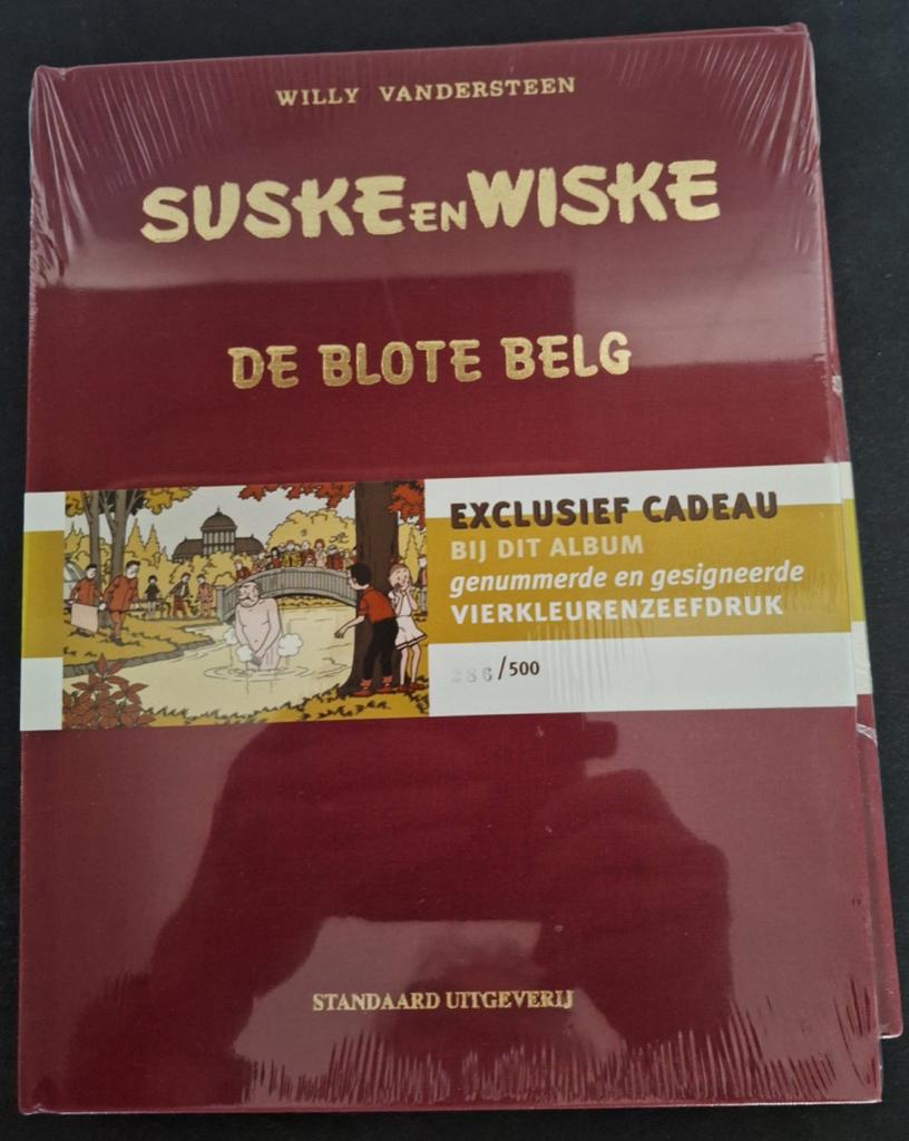 Suske en Wiske, De blote Belg, nr. 286 / 500, Willy Vandersteen, Eén stripboek, Nieuw, Ophalen of Verzenden