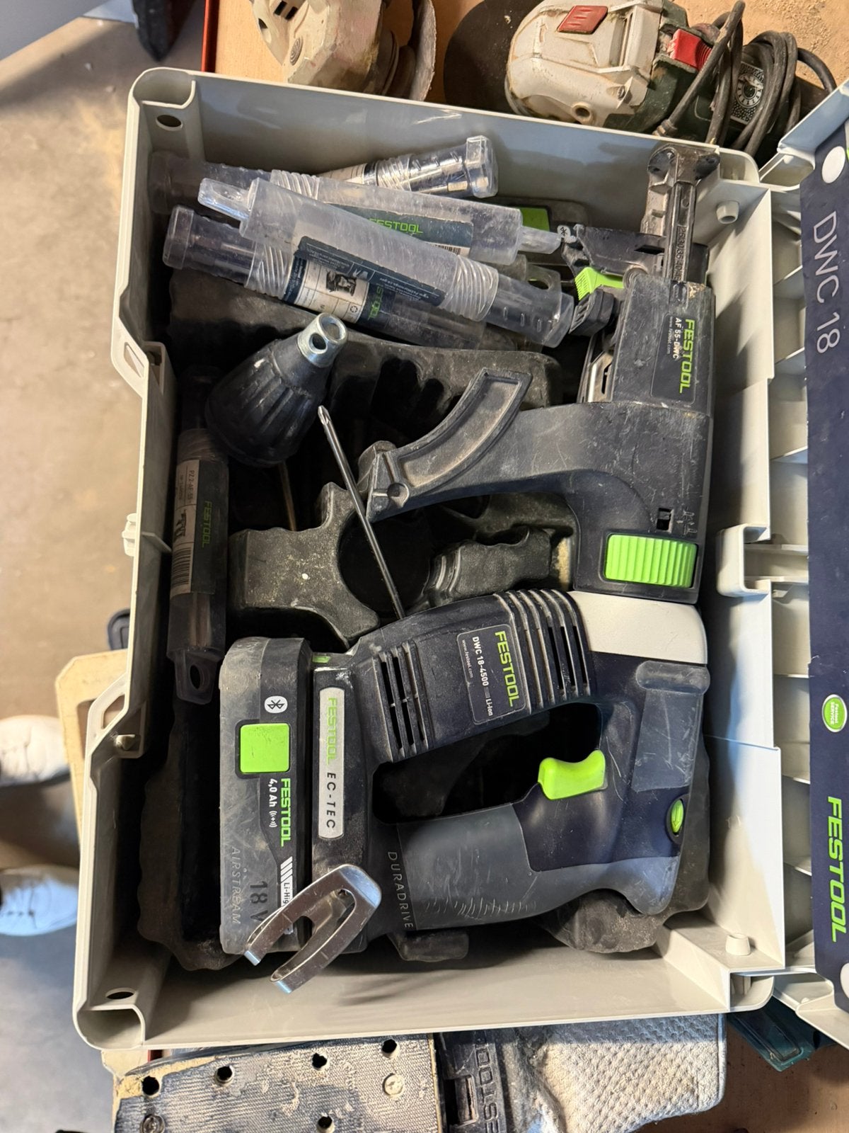 Festool gips schroefmachine accu schroef automaat, Decoupeerzaag, Ophalen of Verzenden, Zo goed als nieuw, 30 tot 70 mm