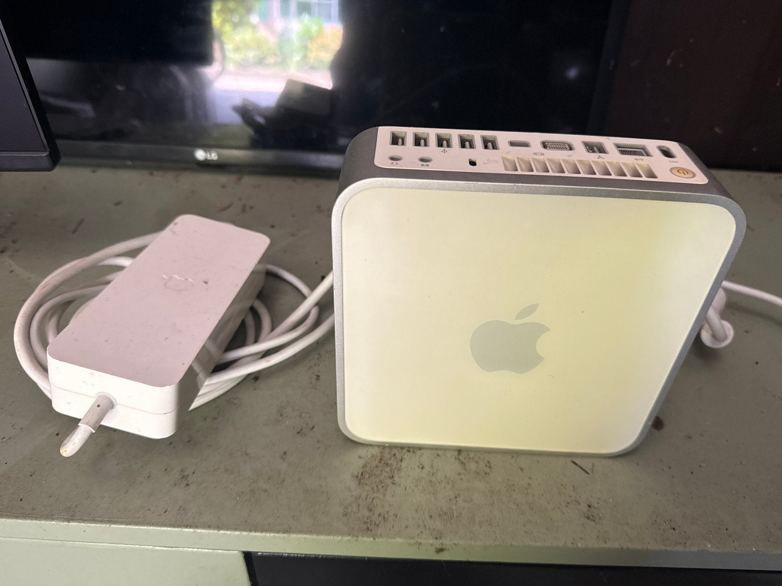 Apple Mac Mini G4 met adapter, Ophalen, Gebruikt, Minder dan 4 GB, Minder dan 2 Ghz