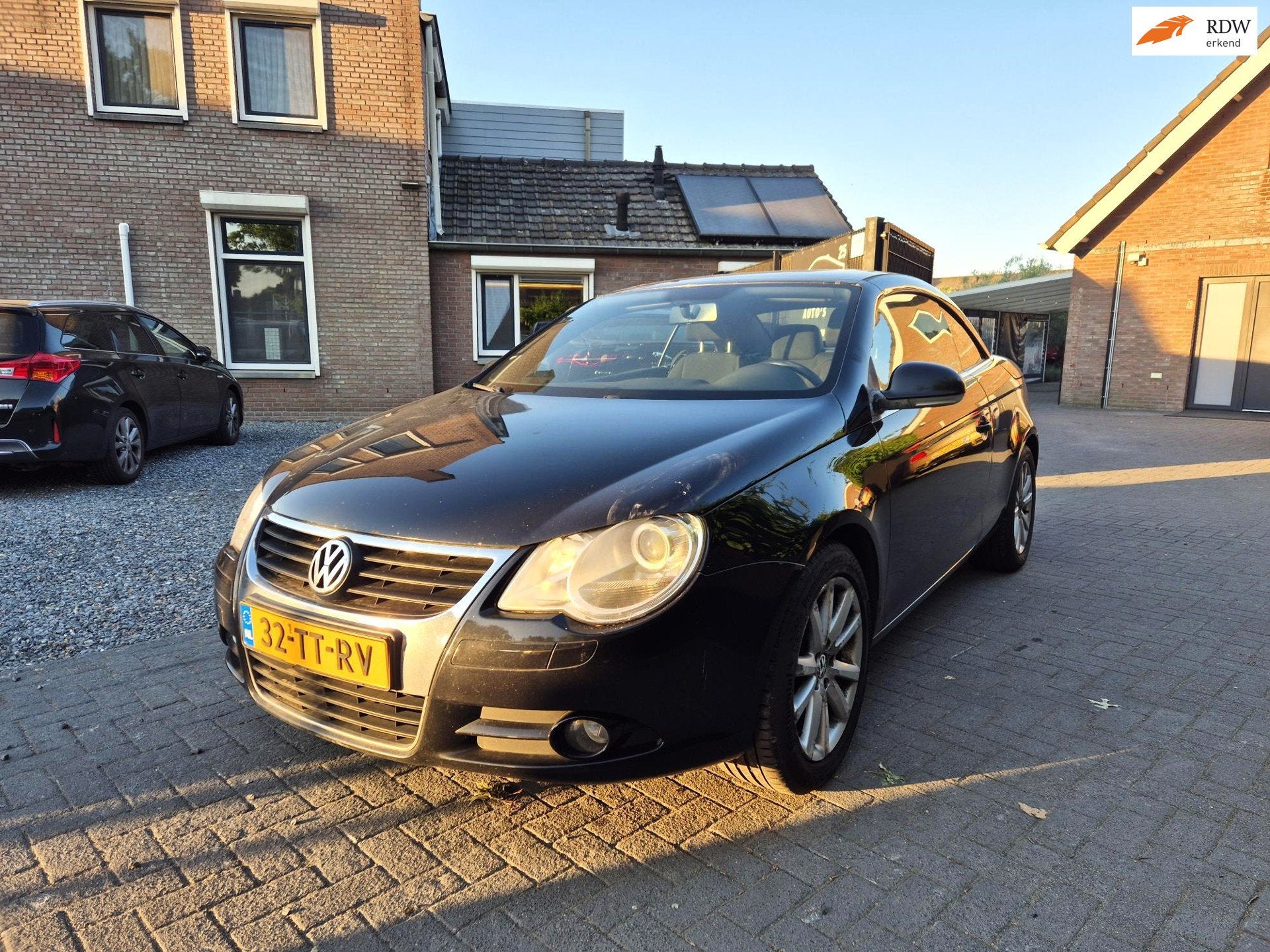 Volkswagen Eos 2.0 TDI Cabrio Hardtop Panoramadak Nieuwe Apk, Auto's, Volkswagen, Bedrijf, Te koop, Eos, ABS, Airconditioning