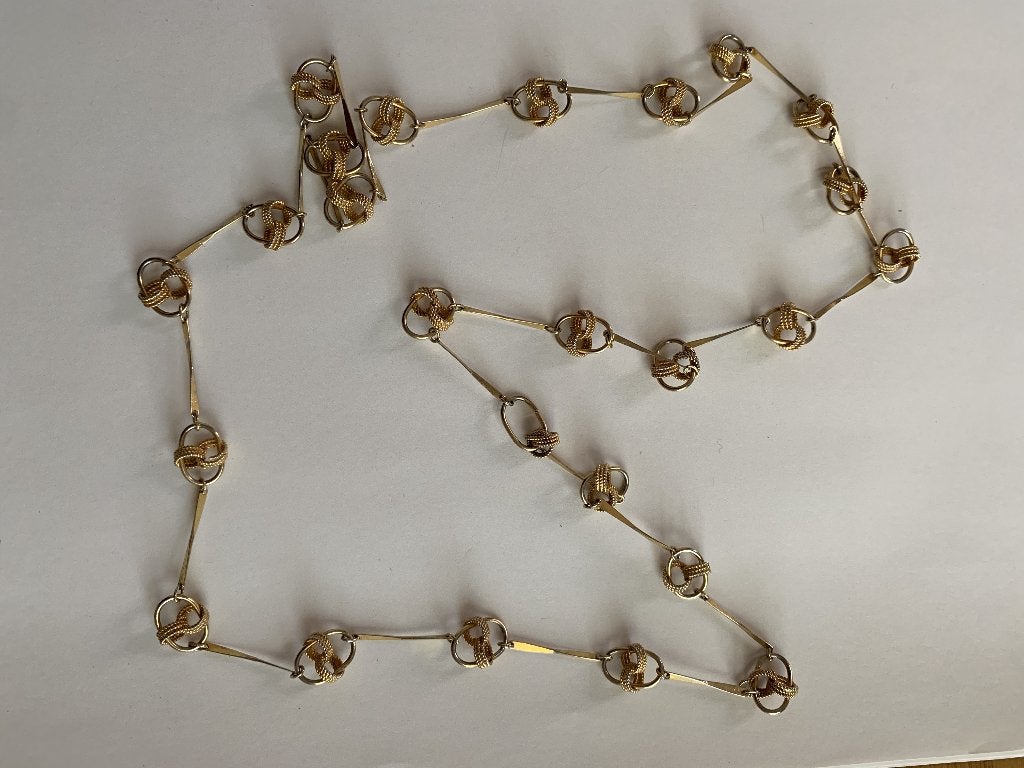 Halsketting (goudkleurig), Ophalen, Nieuw, Goud, Zilver