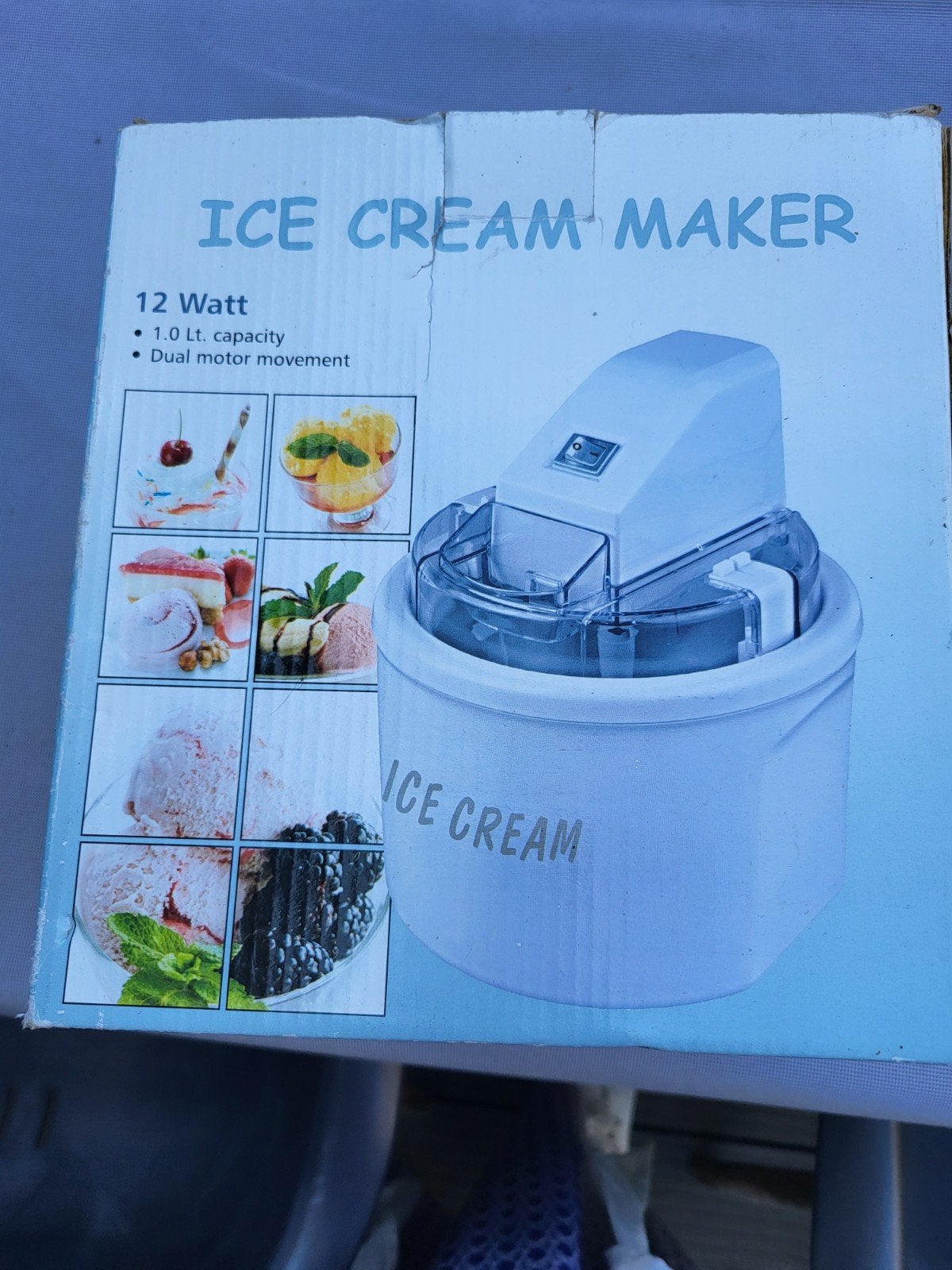 Nieuwe IJsmachine - Maak zelf heerlijk ijs!, Ophalen of Verzenden, Nieuw