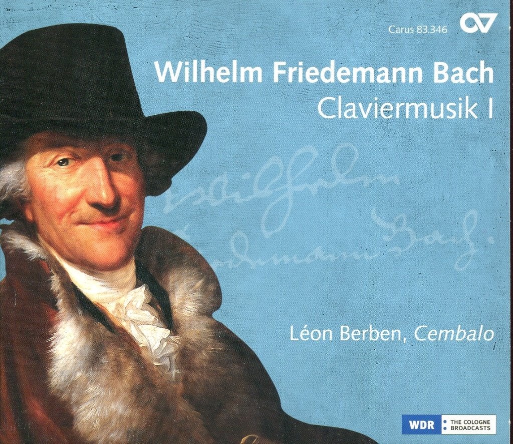Wilhelm Friedemann Bach  / Leon Berben  Cembalo, Overige typen, Ophalen of Verzenden, Zo goed als nieuw, Barok