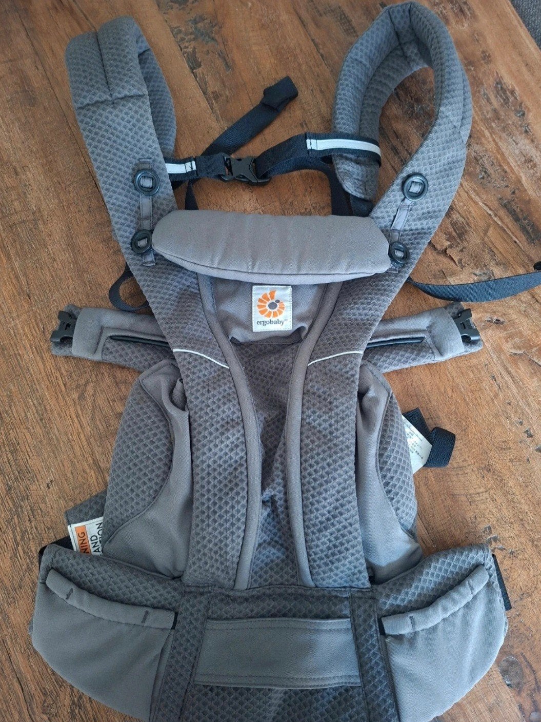 Ergobaby Omni Breeze Draagzak graphite Grey, Ophalen of Verzenden, Nieuw, Draagzak, Overige merken