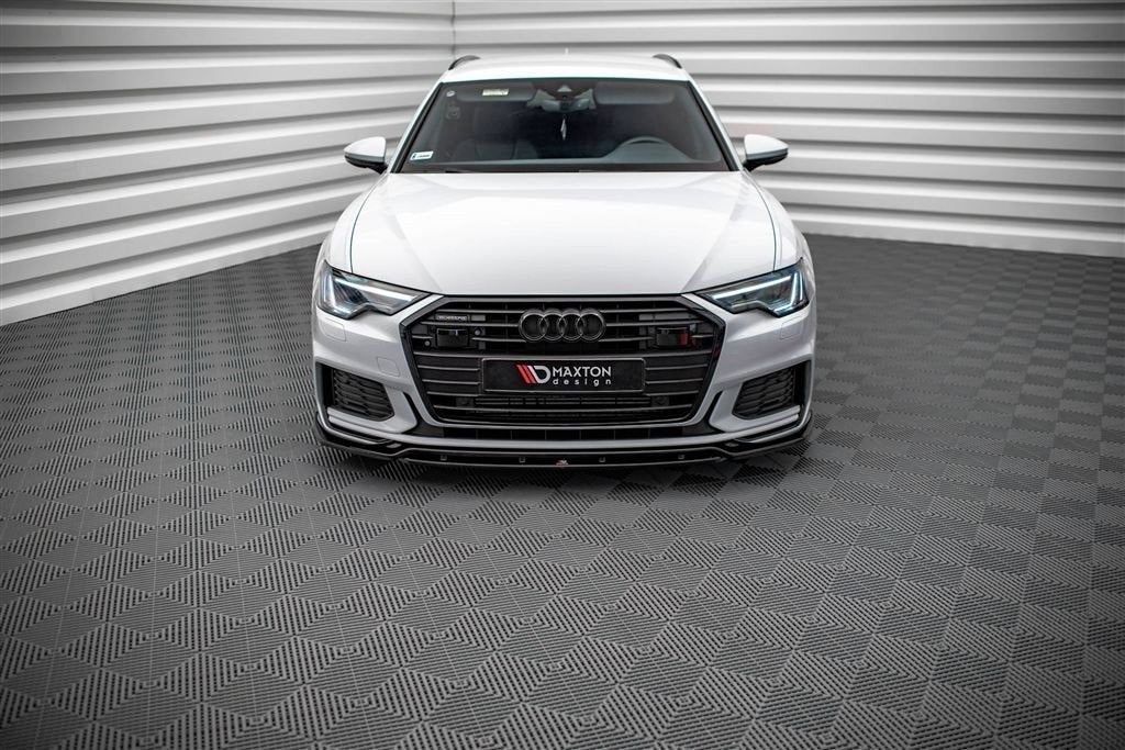Maxton Design Audi A6 C8 S Line Voorspoiler Spoiler Splitter, Verzenden, Automotive Parts, A.parts@hotmail.nl, Trasmolenlaan 12 3447 GZ Woerden