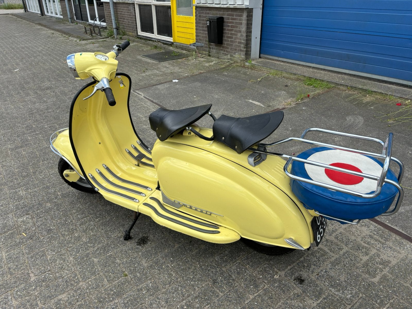 Lambretta 150 LI uit 1961 - prima staat met NL kenteken, Motoren, Motoren | Oldtimers