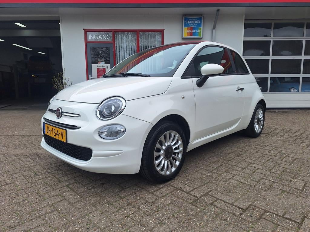 Fiat 500C Cabrio 1.2 Airco / Lage km stand / ORG NL, Voorwielaandrijving, Gebruikt, 4 cilinders, Origineel Nederlands