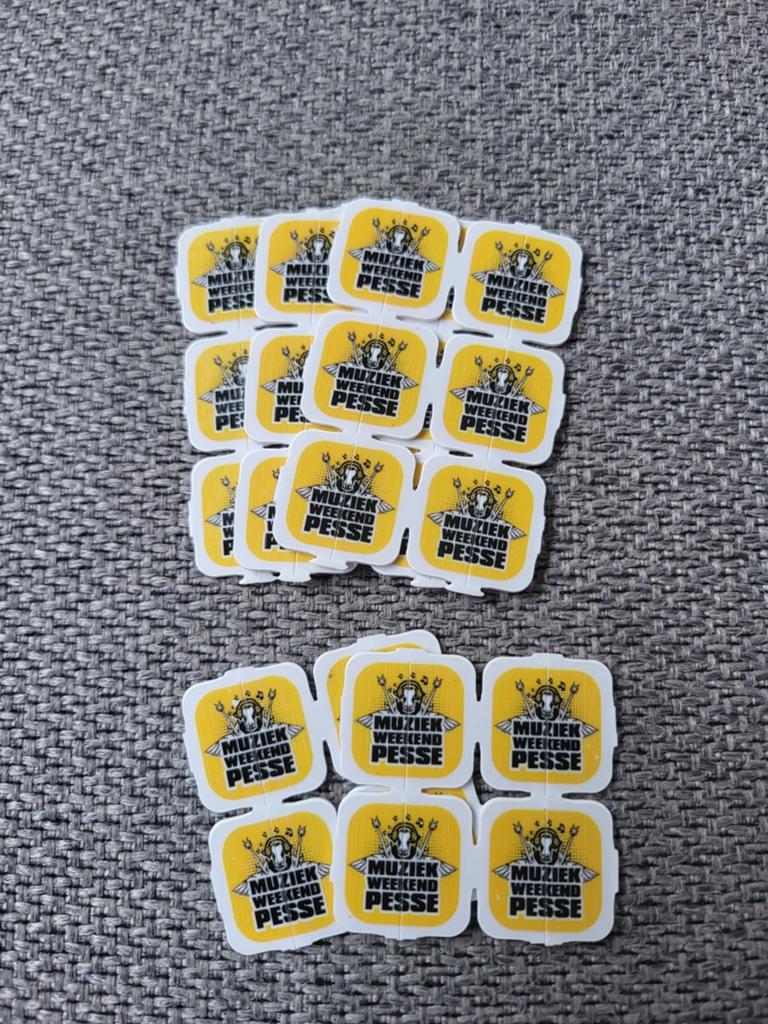 Muziekweekend pesse munten 26 x, Tickets en Kaartjes, Eén persoon