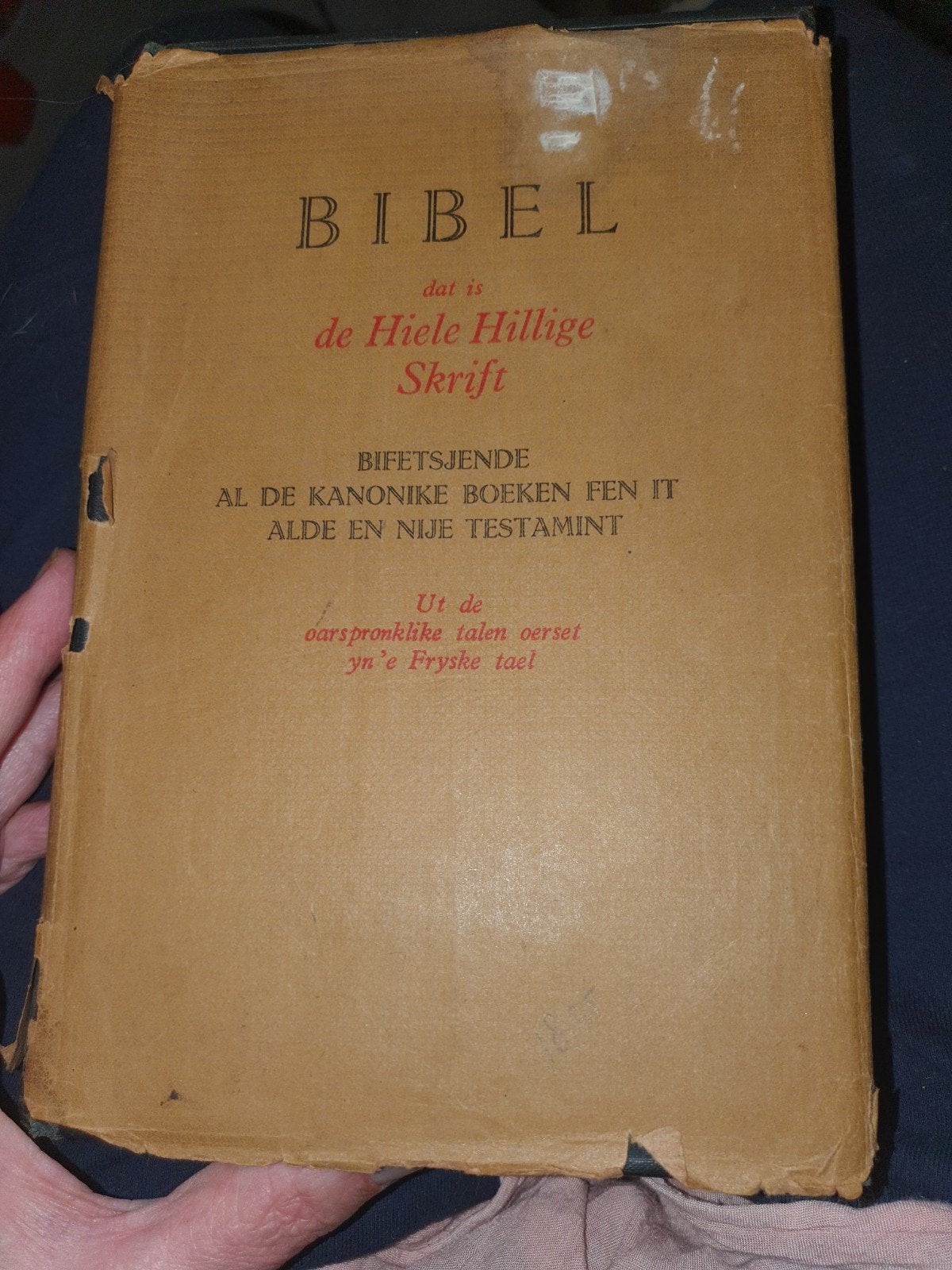 Bibel 1946 Fryske Bibel, Ophalen