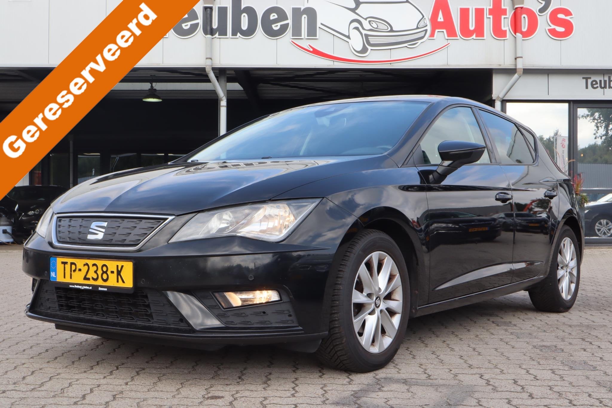 SEAT Leon 1.0 EcoTSI Style Business Intense | Automaat | App, Auto's, Stof, Euro 6, Leon, Zwart