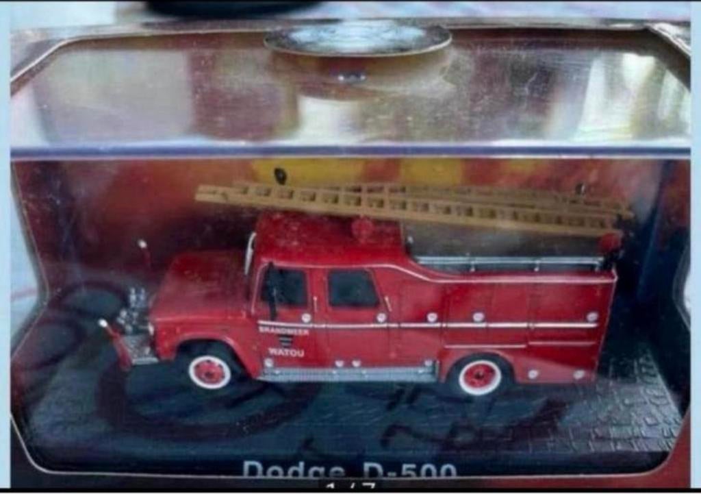 Brandweerauto van Atlas. Dodge D500 / Hanomag L 28 . NIEUW, Ophalen of Verzenden, Nieuw, Overige typen