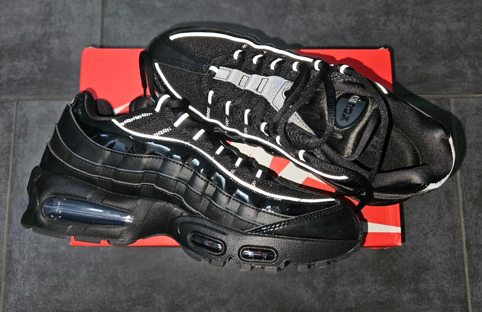 NIKE AIR MAX 95 BIG BUBBLE MAAT 41, Kleding | Dames, Zwart, Nike, Ophalen of Verzenden, Sneakers of Gympen