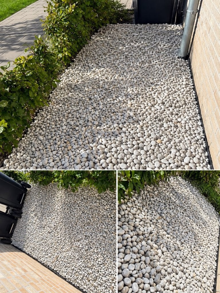 Witte kiezel GRATIS afhalen. in veldhoven, Tuin en Terras, Ophalen, Zo goed als nieuw, Wit