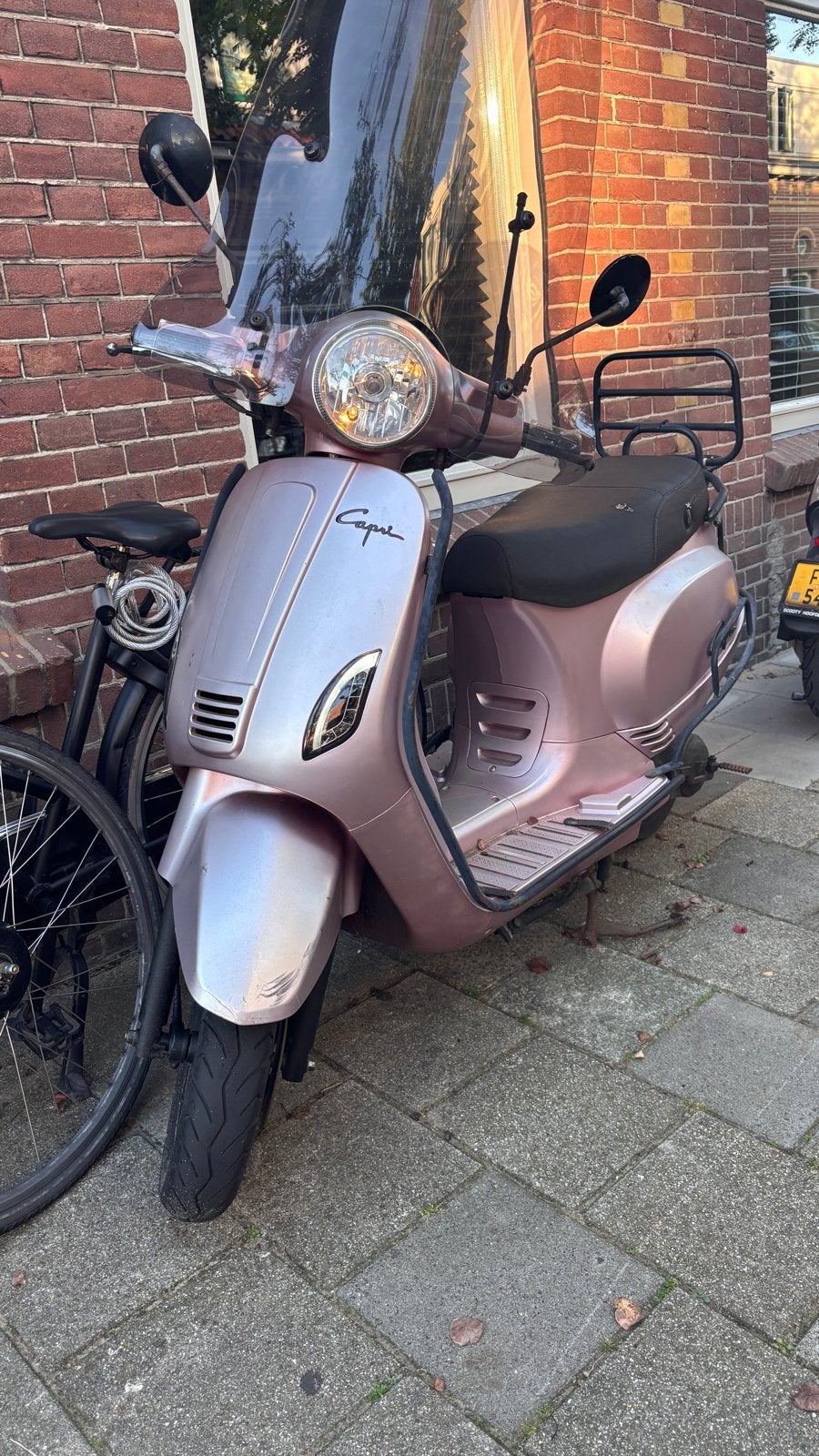 Capri Scooter Rose Goud  - Met Gebruikssporen, Fietsen en Brommers, Ophalen, Gebruikt, Overige merken