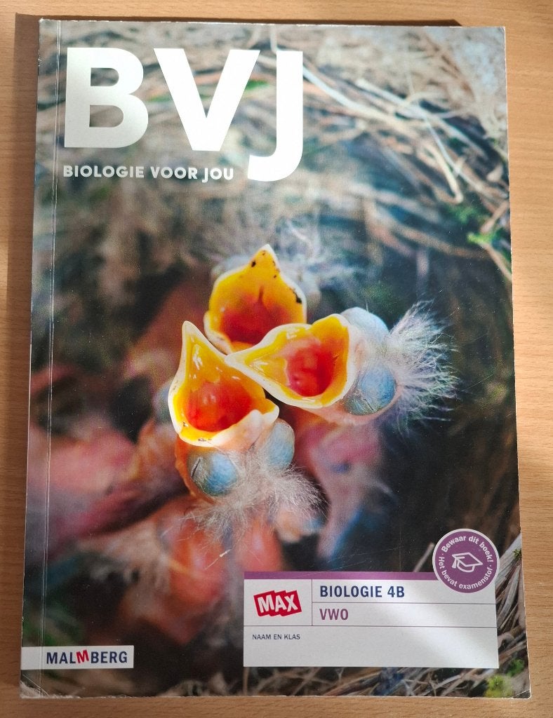 Biologie Voor Jou VWO 4B, Boeken, Schoolboeken, Ophalen of Verzenden, Zo goed als nieuw, VWO, Biologie