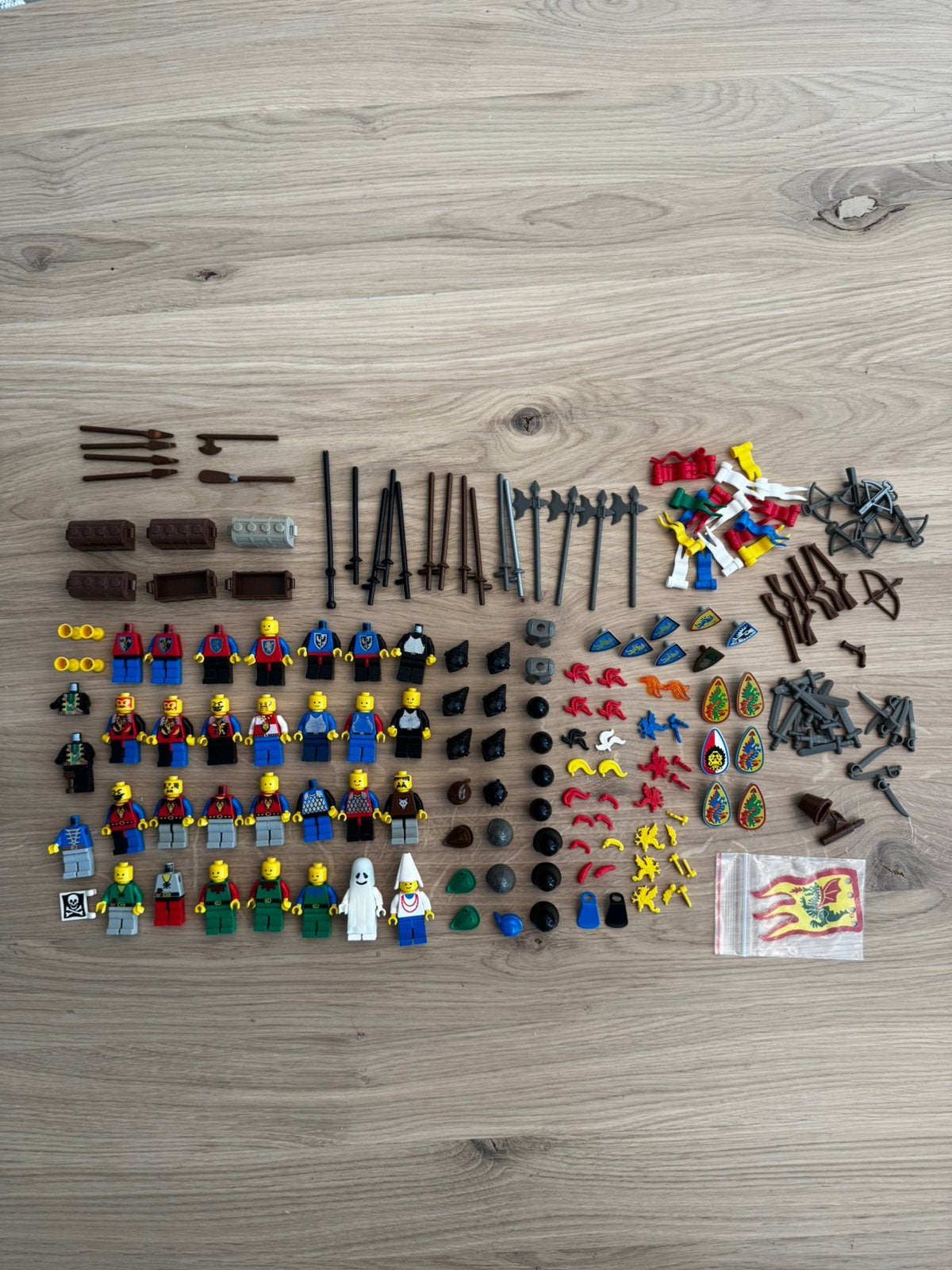 LEGO castle/pirate/forestman (groot lot), Gebruikt, Lego, Ophalen of Verzenden, Minifiguur