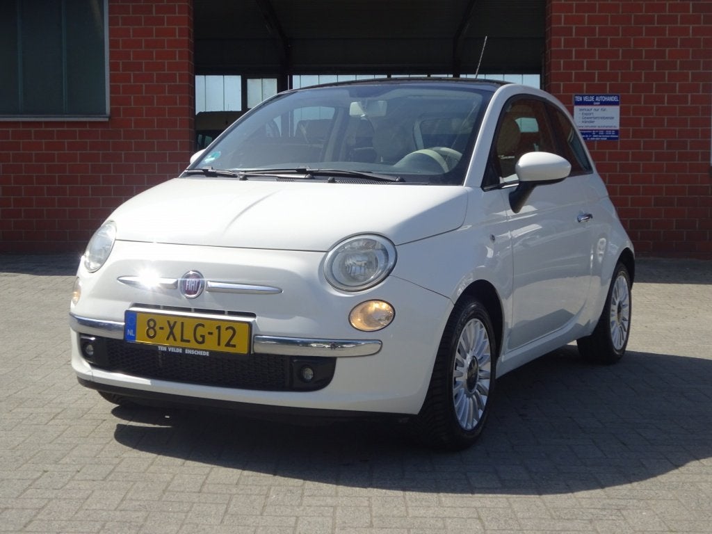 Fiat 500 1.2 Naked (bj 2008), Auto's, Fiat, Te koop, Benzine, B, Overige carrosserieën, Handgeschakeld, Geïmporteerd, Wit, Voorwielaandrijving
