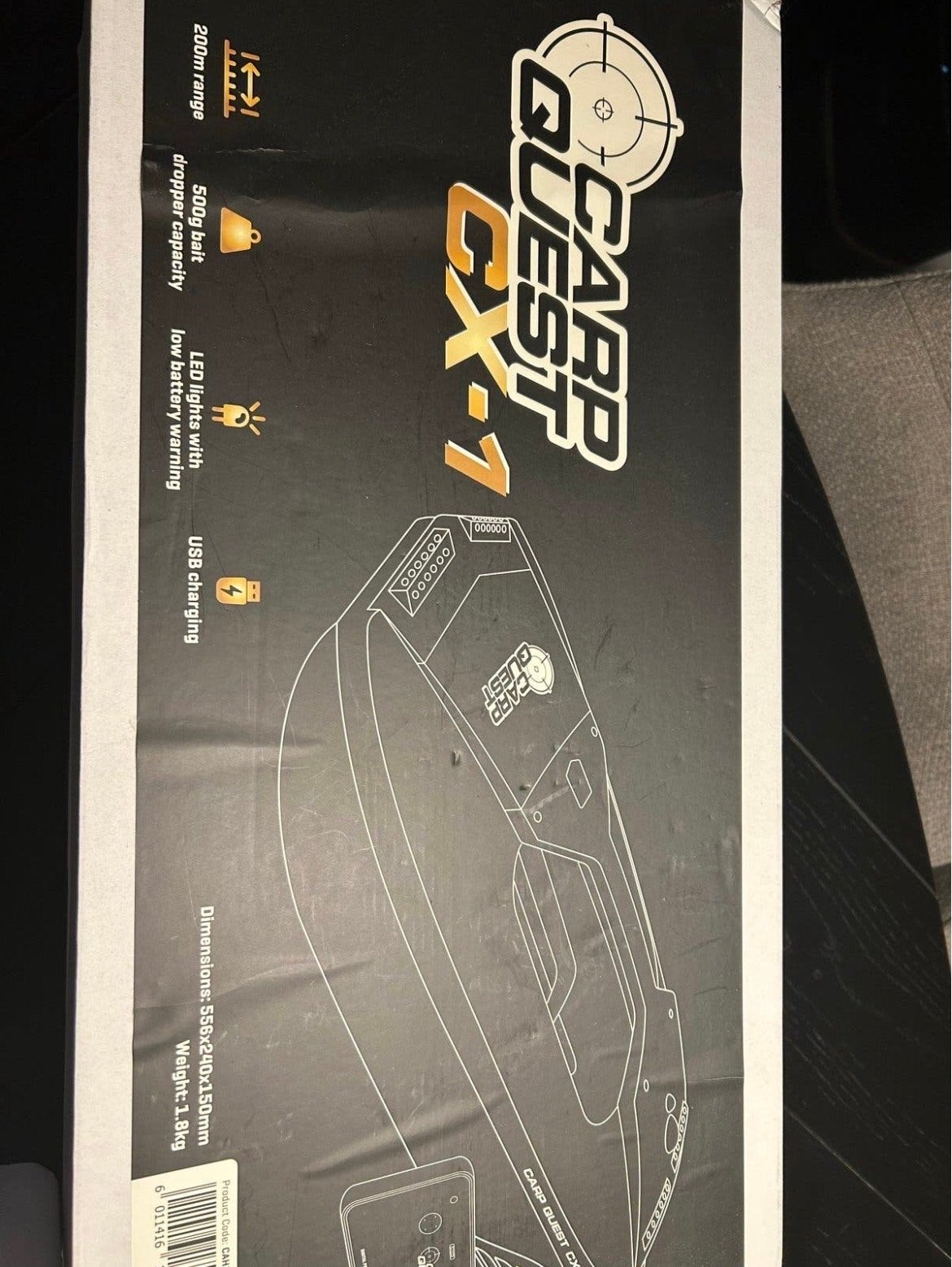 Carp Quest GX-1 Voerboot - Nieuw in doos, Ophalen, Nieuw, Overige typen