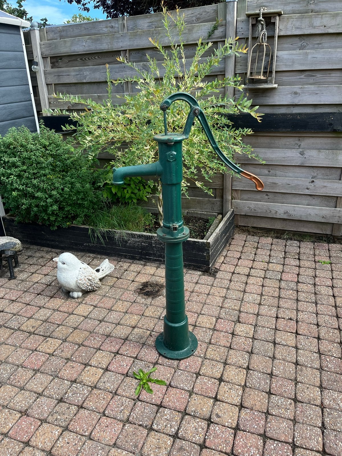 Gietijzer waterpomp, Tuin en Terras, Waterpompen, Ophalen, Gebruikt, Handmatig, Bronpomp