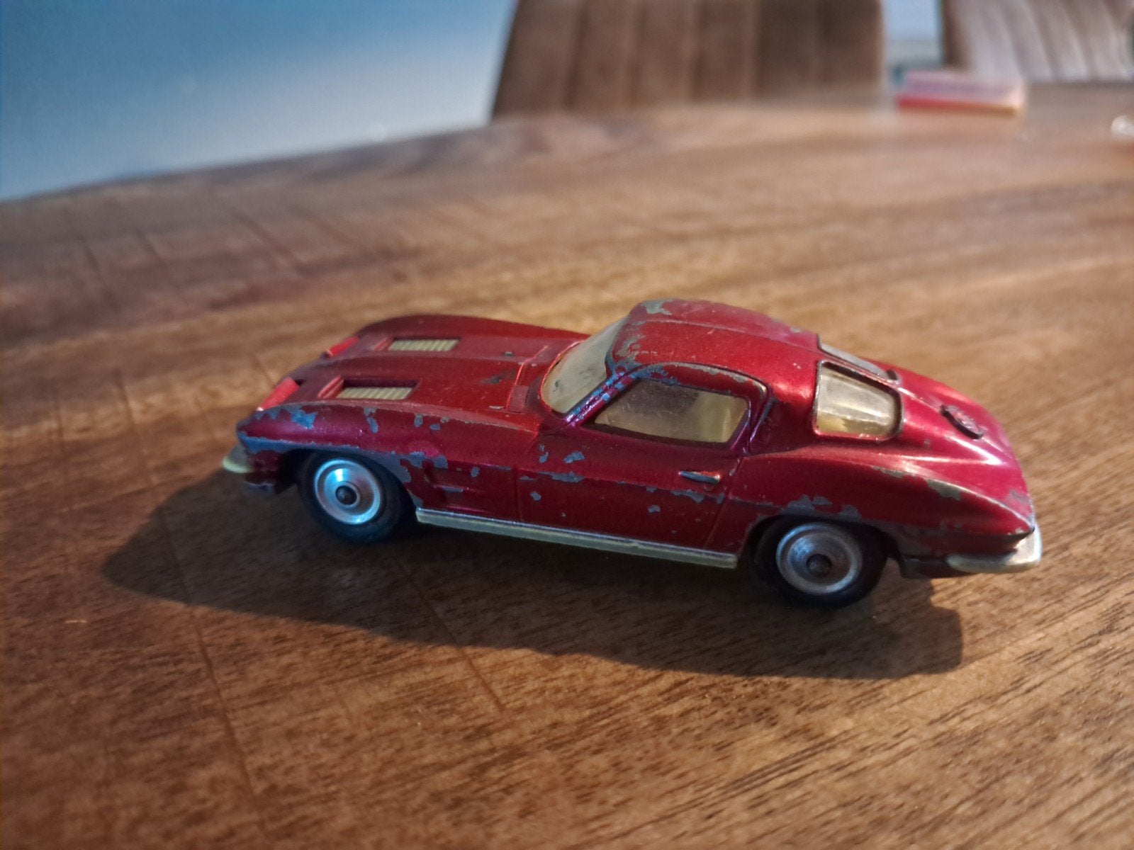 Vintage Corgi Toys Chevrolet Corvette Sting Ray, Verzenden, Gebruikt, Auto